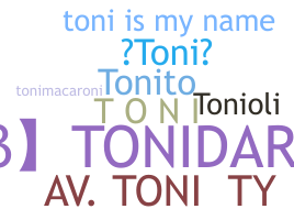 နာမ်မြောက်မည့်အမည် - Toni