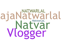 နာမ်မြောက်မည့်အမည် - Natwarlal