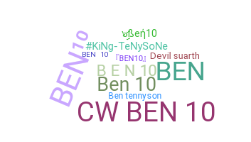 နာမ်မြောက်မည့်အမည် - Ben10
