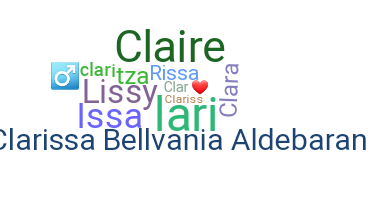 နာမ်မြောက်မည့်အမည် - Clarissa