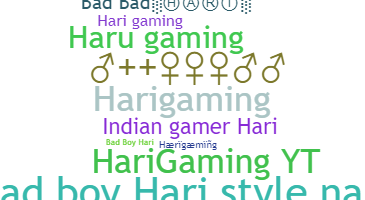 နာမ်မြောက်မည့်အမည် - HariGaming
