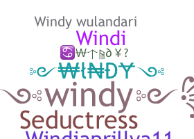 နာမ်မြောက်မည့်အမည် - Windy