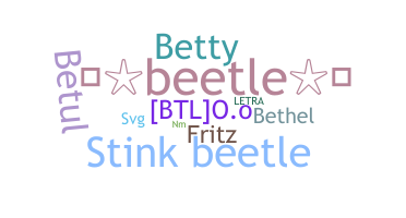 နာမ်မြောက်မည့်အမည် - beetle