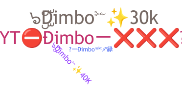 နာမ်မြောက်မည့်အမည် - Dimbo