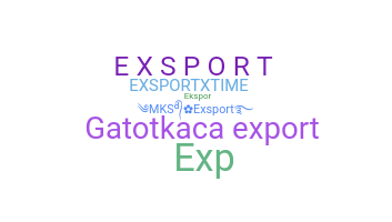 နာမ်မြောက်မည့်အမည် - export