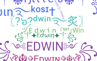 နာမ်မြောက်မည့်အမည် - Edwin
