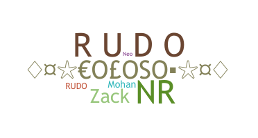 နာမ်မြောက်မည့်အမည် - Rudo
