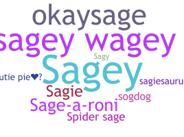 နာမ်မြောက်မည့်အမည် - Sage