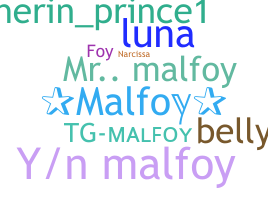 နာမ်မြောက်မည့်အမည် - Malfoy