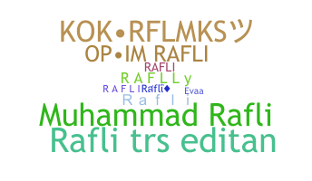နာမ်မြောက်မည့်အမည် - Rafli