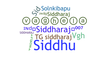 နာမ်မြောက်မည့်အမည် - Siddharaj