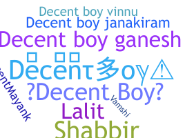 နာမ်မြောက်မည့်အမည် - decentboy