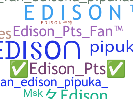 နာမ်မြောက်မည့်အမည် - EdisonPts