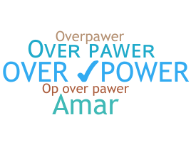 နာမ်မြောက်မည့်အမည် - overpawer