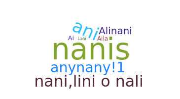 နာမ်မြောက်မည့်အမည် - Ailani