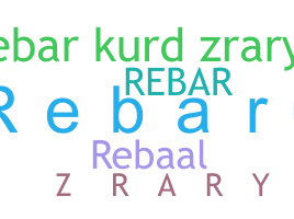 နာမ်မြောက်မည့်အမည် - Rebar