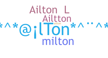 နာမ်မြောက်မည့်အမည် - Ailton