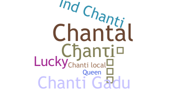 နာမ်မြောက်မည့်အမည် - Chanti