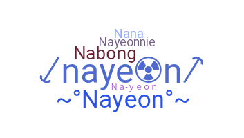 နာမ်မြောက်မည့်အမည် - nayeon