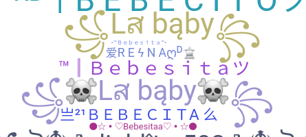 နာမ်မြောက်မည့်အမည် - bebesita