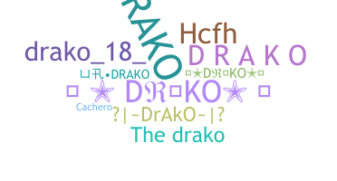 နာမ်မြောက်မည့်အမည် - Drako