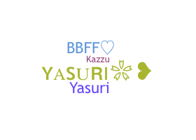 နာမ်မြောက်မည့်အမည် - Yasuri