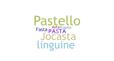 နာမ်မြောက်မည့်အမည် - Pasta