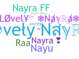 နာမ်မြောက်မည့်အမည် - Nayra