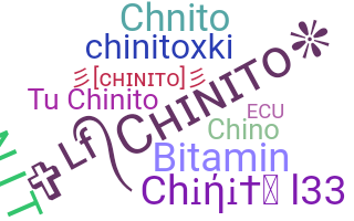 နာမ်မြောက်မည့်အမည် - Chinito