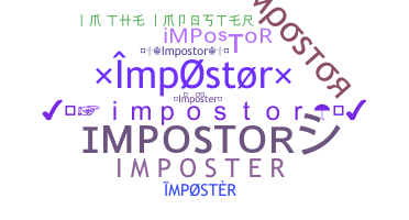 နာမ်မြောက်မည့်အမည် - impostor