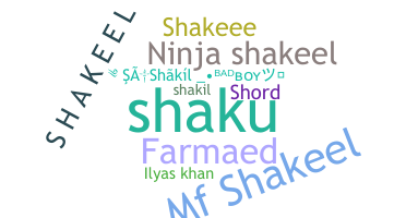 နာမ်မြောက်မည့်အမည် - Shakeel