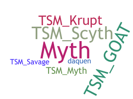 နာမ်မြောက်မည့်အမည် - TSM