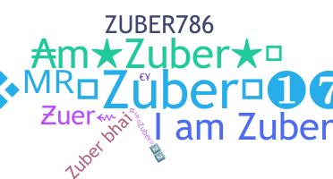 နာမ်မြောက်မည့်အမည် - Zuber