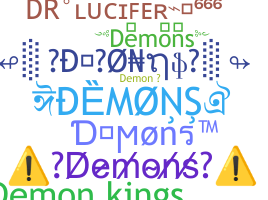 နာမ်မြောက်မည့်အမည် - Demons