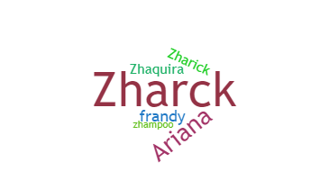 နာမ်မြောက်မည့်အမည် - zharick
