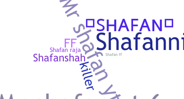 နာမ်မြောက်မည့်အမည် - shafan