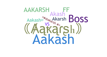နာမ်မြောက်မည့်အမည် - Aakarsh