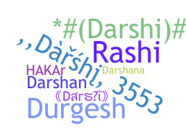 နာမ်မြောက်မည့်အမည် - Darshi