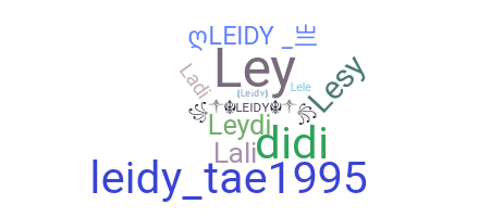 နာမ်မြောက်မည့်အမည် - Leidy