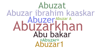 နာမ်မြောက်မည့်အမည် - Abuzar