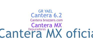 နာမ်မြောက်မည့်အမည် - Cantera
