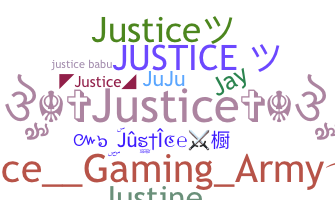 နာမ်မြောက်မည့်အမည် - Justice