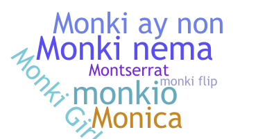 နာမ်မြောက်မည့်အမည် - Monki