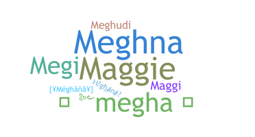 နာမ်မြောက်မည့်အမည် - Meghana