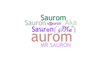 နာမ်မြောက်မည့်အမည် - sauron