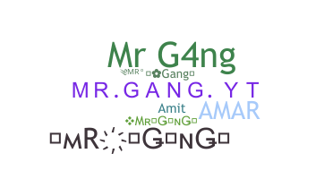 နာမ်မြောက်မည့်အမည် - MrGang