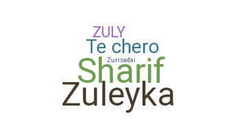 နာမ်မြောက်မည့်အမည် - Zuly