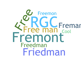 နာမ်မြောက်မည့်အမည် - Freeman