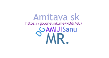 နာမ်မြောက်မည့်အမည် - Amitava