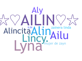 နာမ်မြောက်မည့်အမည် - Ailin